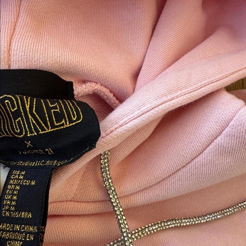 Wicked Pink Bling hoodie size medium - Picture 4 of 5